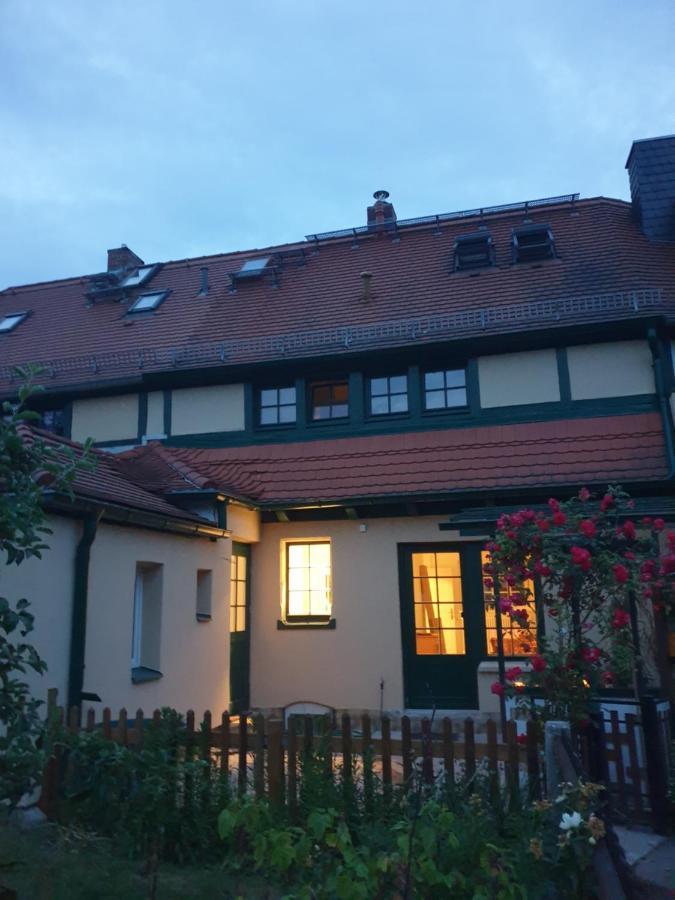 Denkmal-Ferienhaus In Dresden-Hellerau Mit Sauna Und Kamin Exterior photo